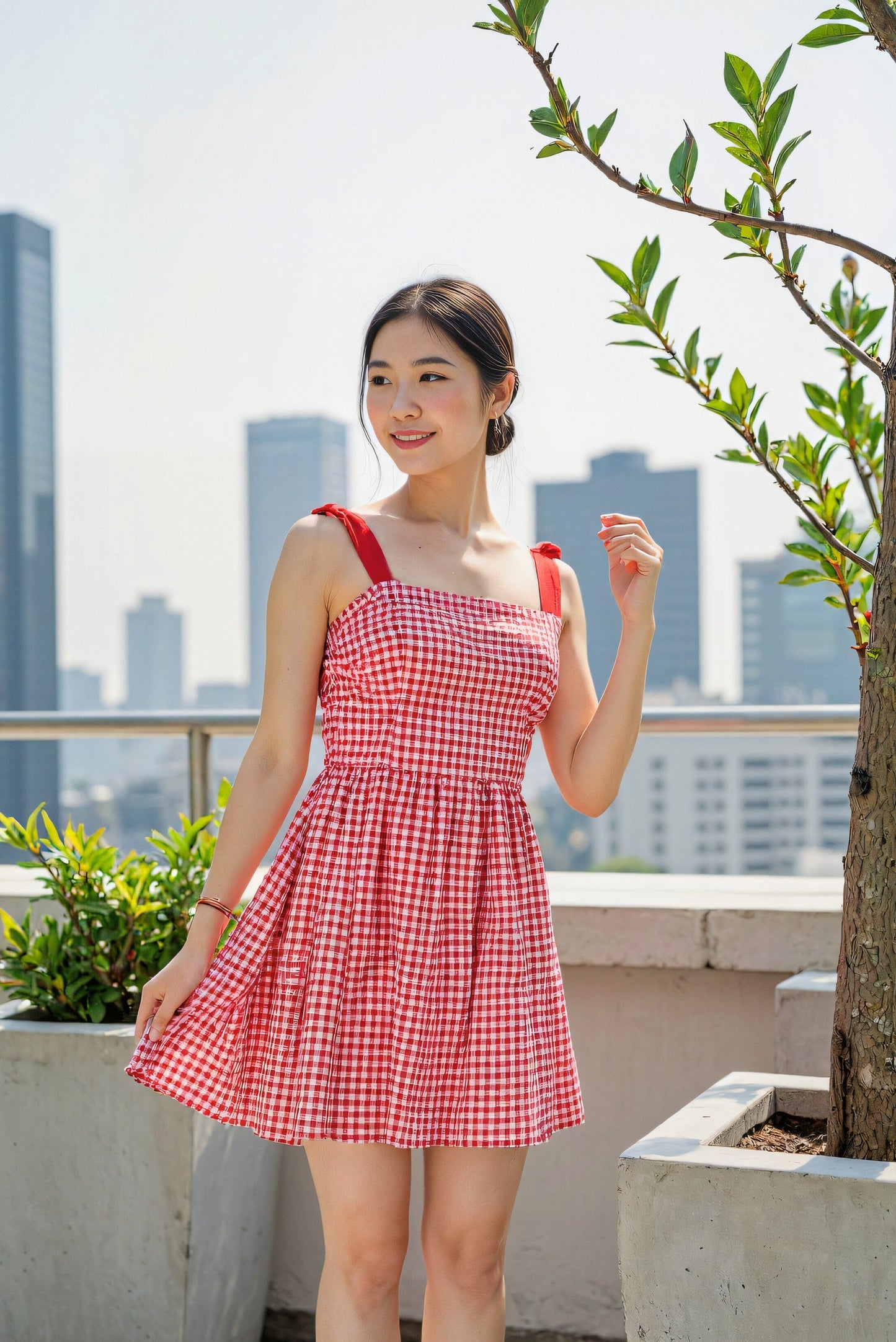 Summer Cherry Dress