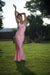 luxe elegance dress worn by model for sunscape front angle image 
